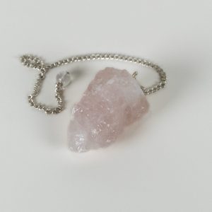 Péndulo auxiliar de Cuarzo Rosa